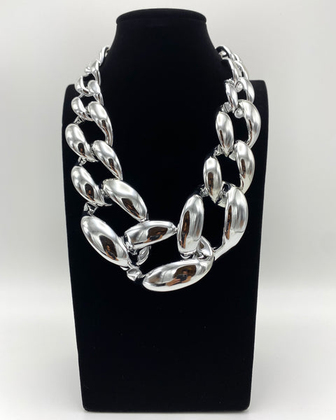 Chunky METAL CHAIN NECKLACE