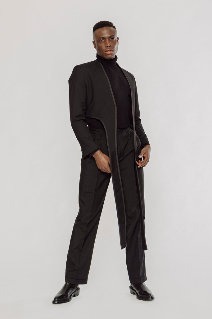 men's cropped jacket, men's crop jacket, men's tailored jacket, men's crop suit jacket, men's cropped suit jacket, men's cropped suit jacket in black, cropped jacket, cropped suit jacket, cropped blazer, men's cropped blazer