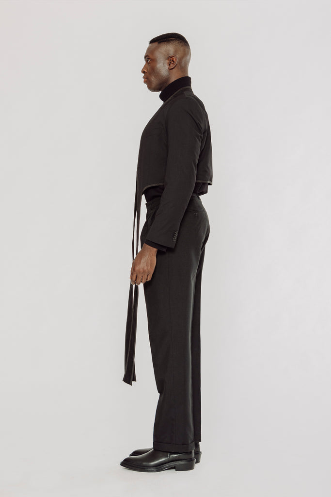 men's cropped jacket, men's crop jacket, men's tailored jacket, men's crop suit jacket, men's cropped suit jacket, men's cropped suit jacket in black, cropped jacket, cropped suit jacket, cropped blazer, men's cropped blazer