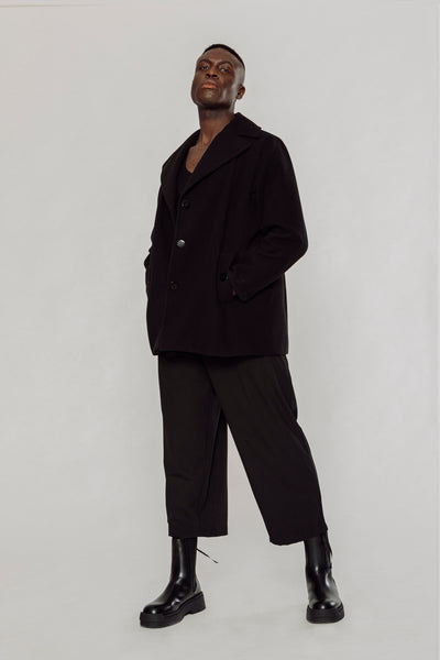 oversized wool coat, men's oversized wool coat, wool coat, men's wool coat, double breasted wool coat, double breasted coat, men's double breasted wool coat, double breasted coat, men's double breasted coat, black wool coat, men's black wool coat