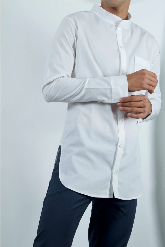 men's shirt, men's long shirt, men's modern shirt, men's fitted shirt, designer modern shirt, white shirt, black shirt, custom made shirt