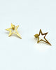 24K GOLD DIPPED STAR EARRINGS