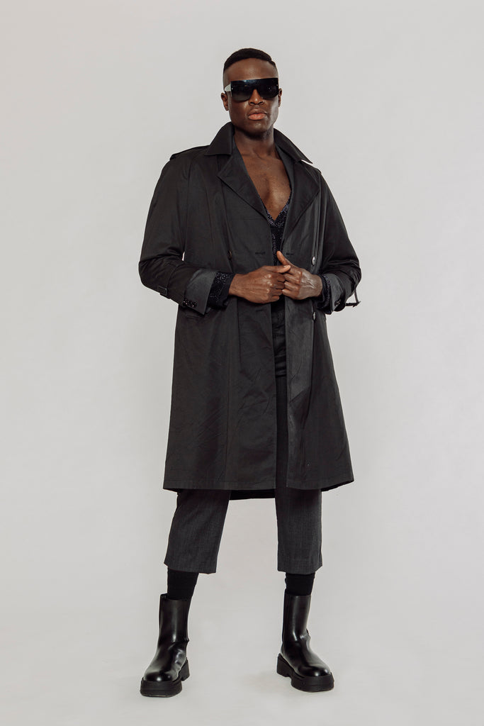 men's trench coat, men's oversized trench coat, men's double breasted trench coat, men's double breasted trench coat, trench coat, double breasted trench coat, men's oversized raincoat, balenciaga men's trench coat, balenciaga oversized raincoat