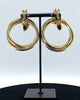double knot earrings  Made in high-quality stainless steel and 14K karat gold-dipped.