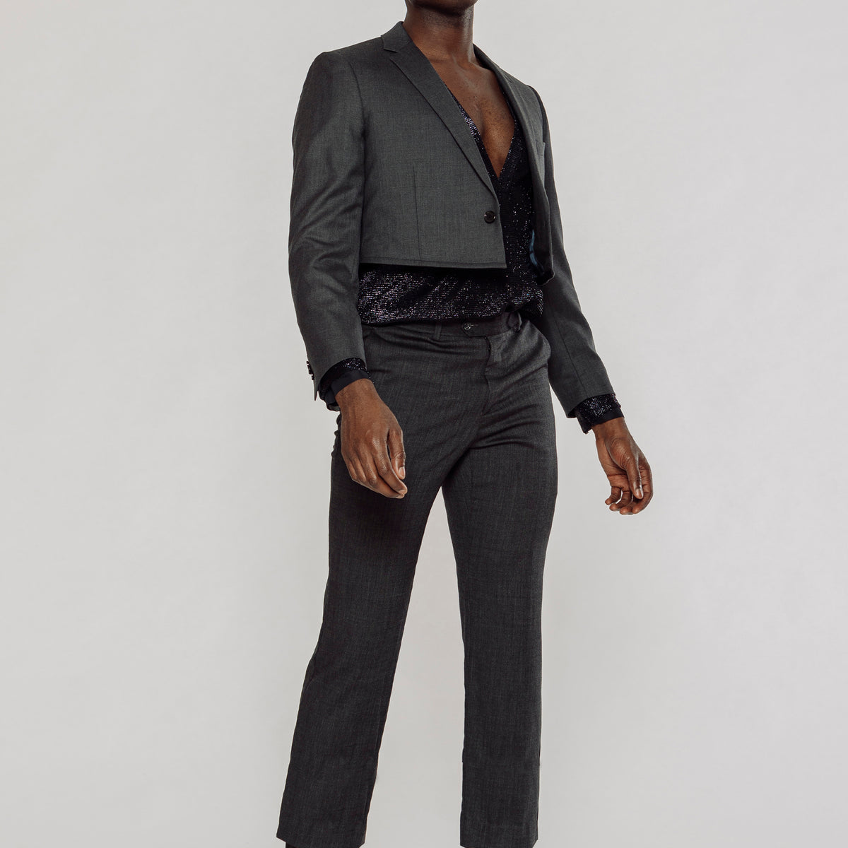 CROPPED SUIT JACKET Maxmouder