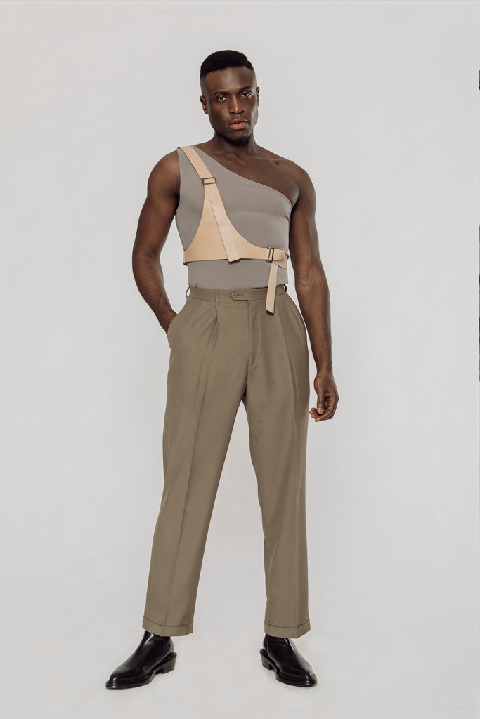 Men's High Rise Pants - Men's High Rise Dress Pants