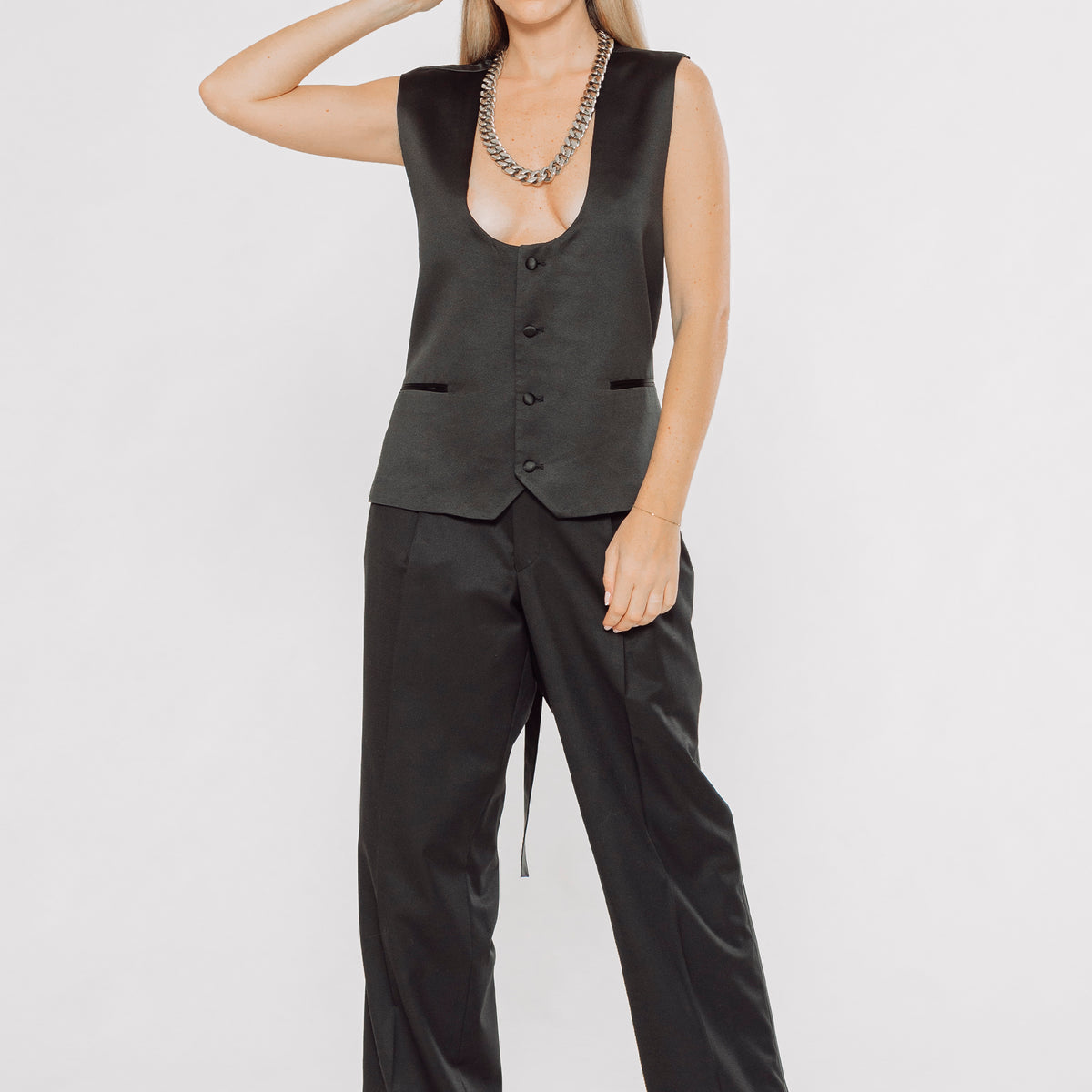 TODAYFUL【新品未使用】Satin Over Vest todayful Satin Over Vest