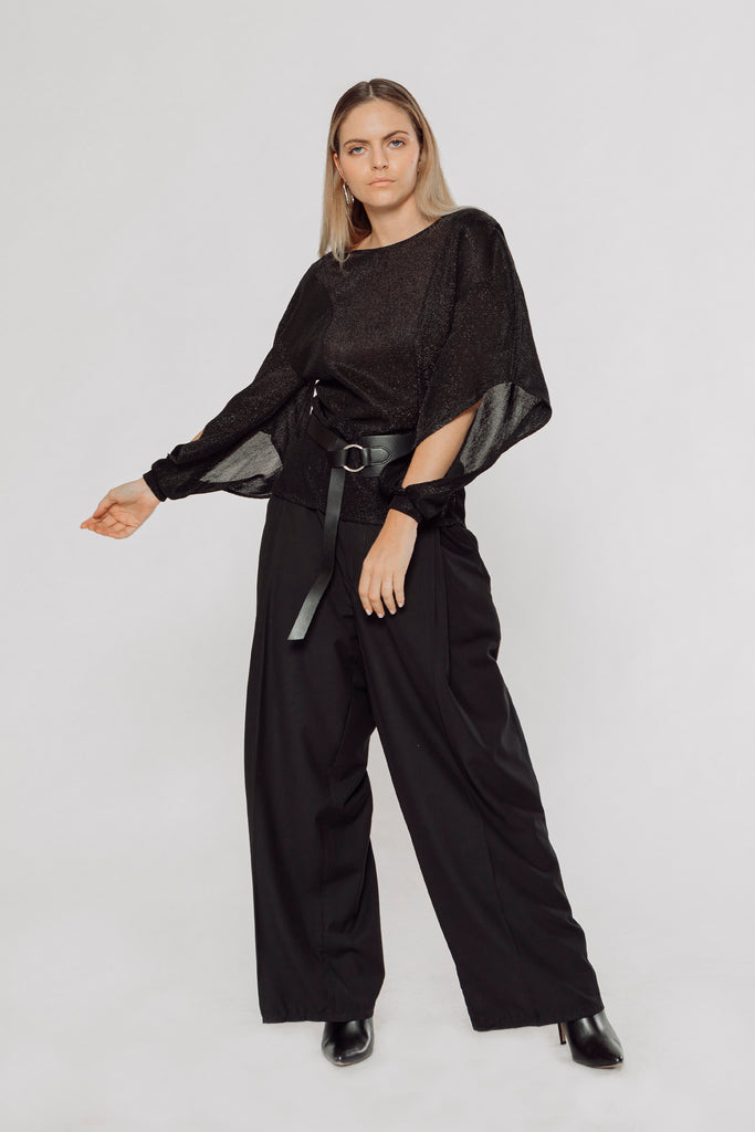 fluid wide leg pants, wide leg pants, women's wide leg pants, from pleats pants, menswear style pants, wide leg pants with pleats, wide leg pants with front pleats